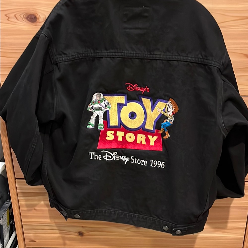 Disney Toy Story Black Denim Jacket